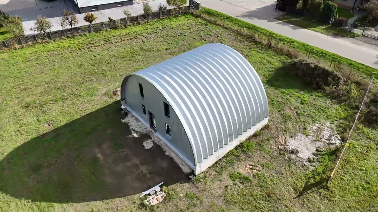 2 lata budowy Quonset w 2 minuty! SelfGreen off-grid 2026