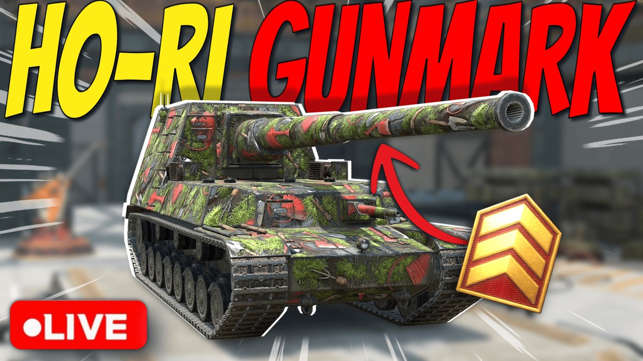 Ho-Ri Gunmark | Start 85.42% || World of Tanks Blitz