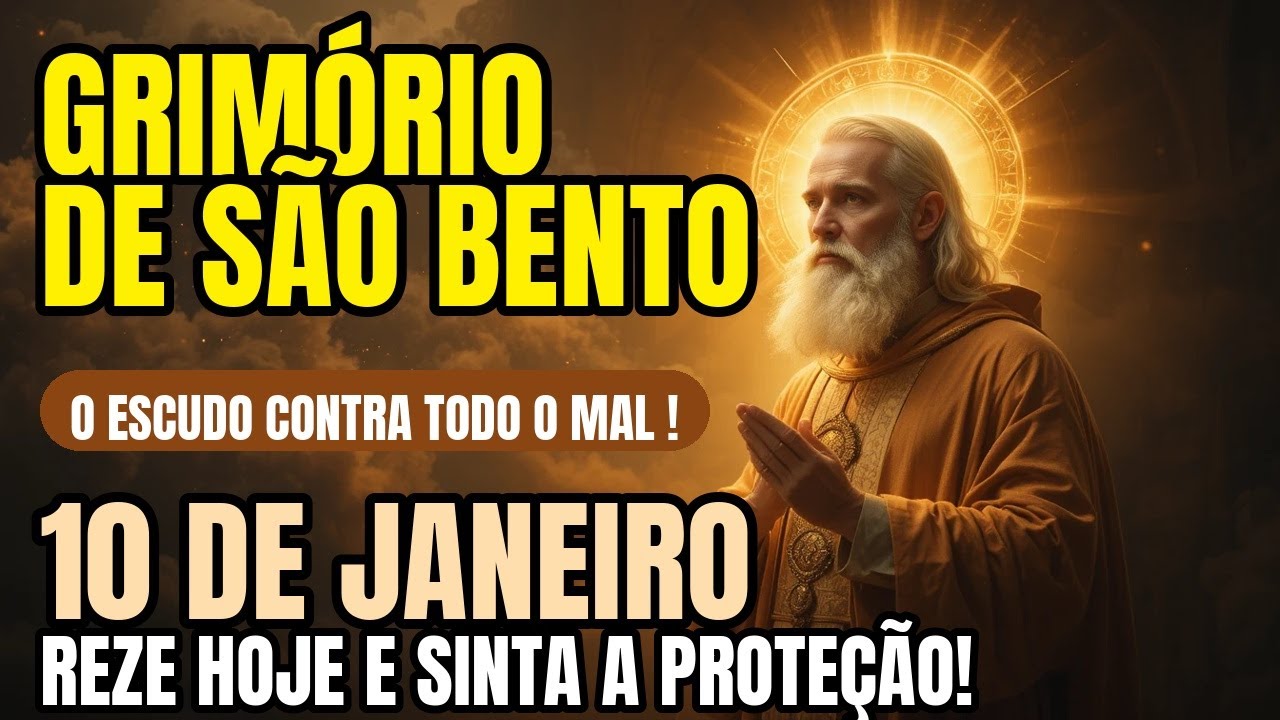 📿 ORAÇÃO DAS 12 PALAVRAS DO GRIMÓRIO DE SÃO BENTO — A CRUZ SAGRADA ABRE CAMINHOS DE ABUNDÂNCIA