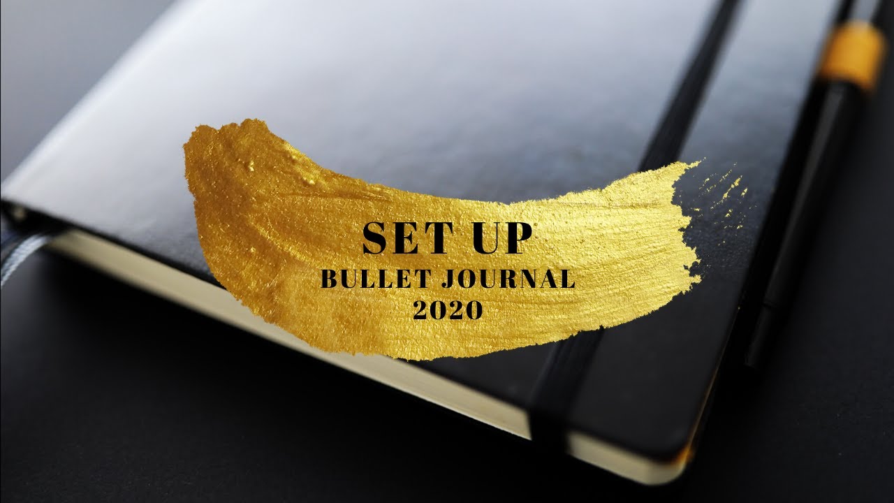Set up Bullet journal pour entrepreneur./ photographe #2020