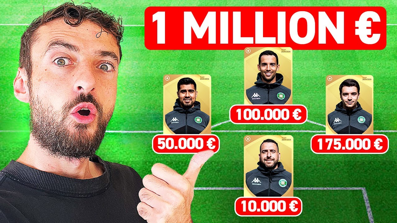Je vous présente chaque joueur de MON ÉQUIPE PRO À 1 MILLION € ! Avec l'ABONNÉ FRANÇAIS ?