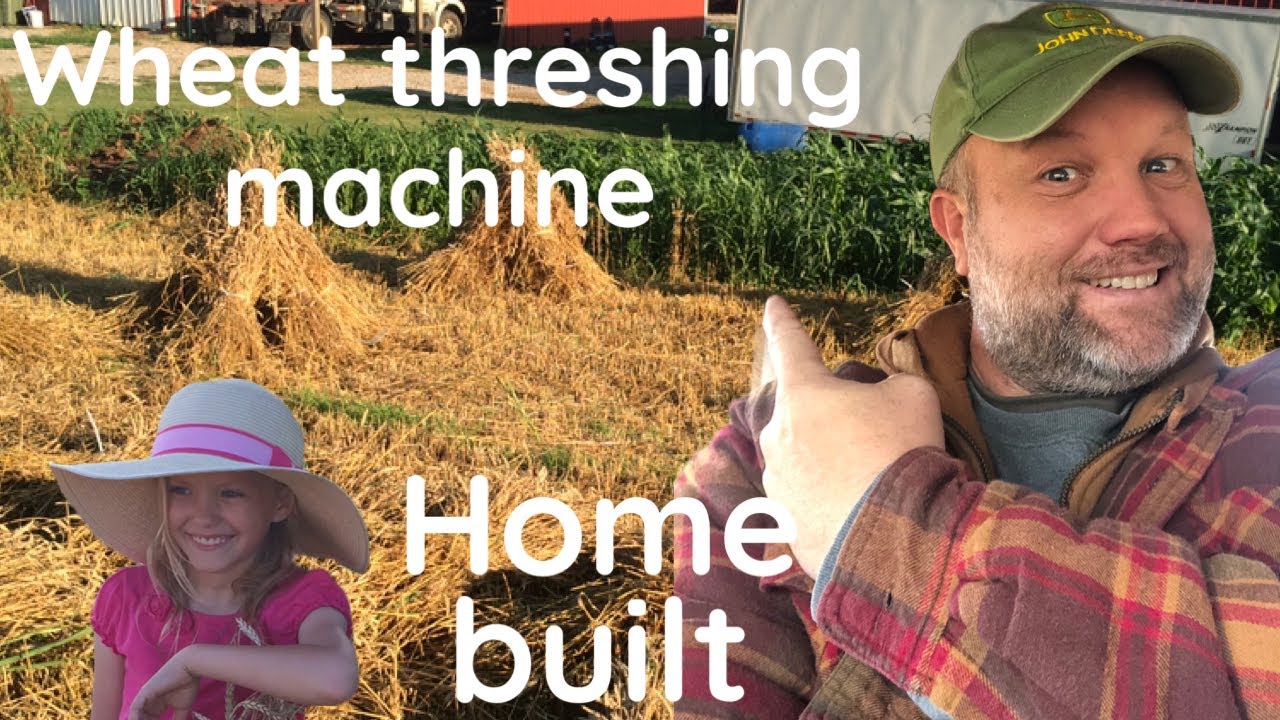 This Homemade Wheat Threshing Machine Will Change Your Life!