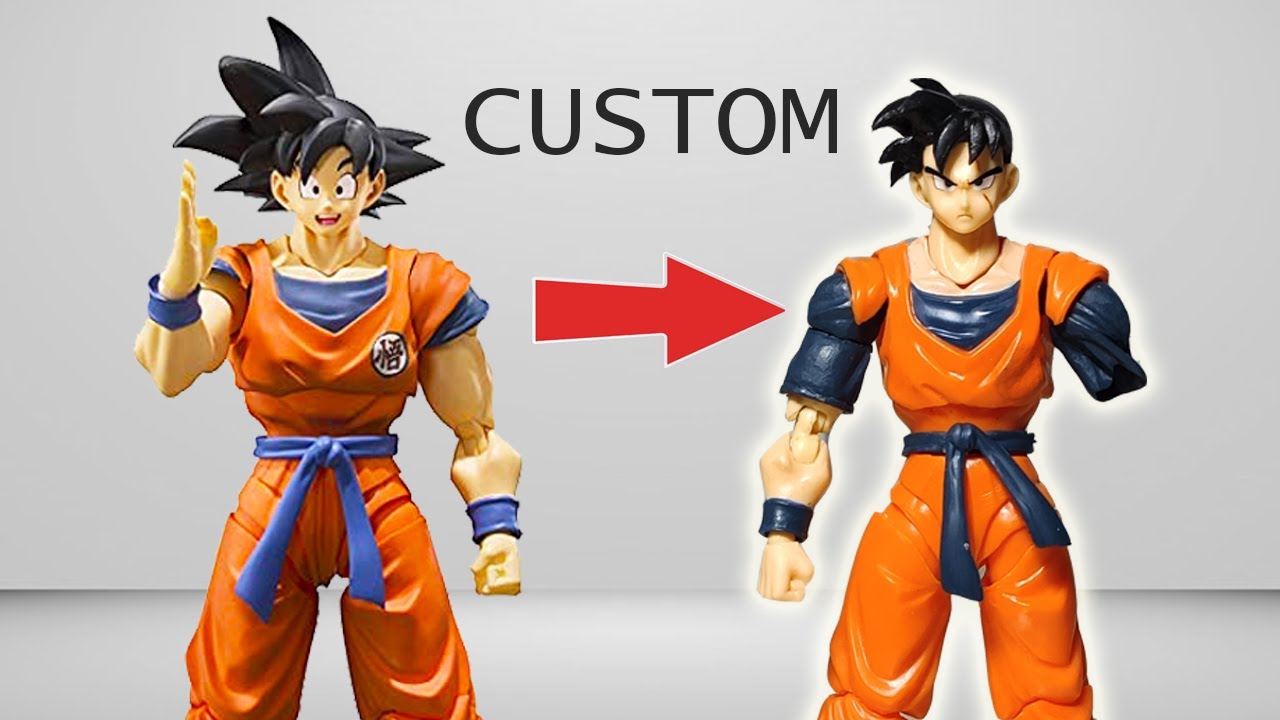 Custom SH Figuarts: Future GOHAN del futuro (explicado) | DrawUp!