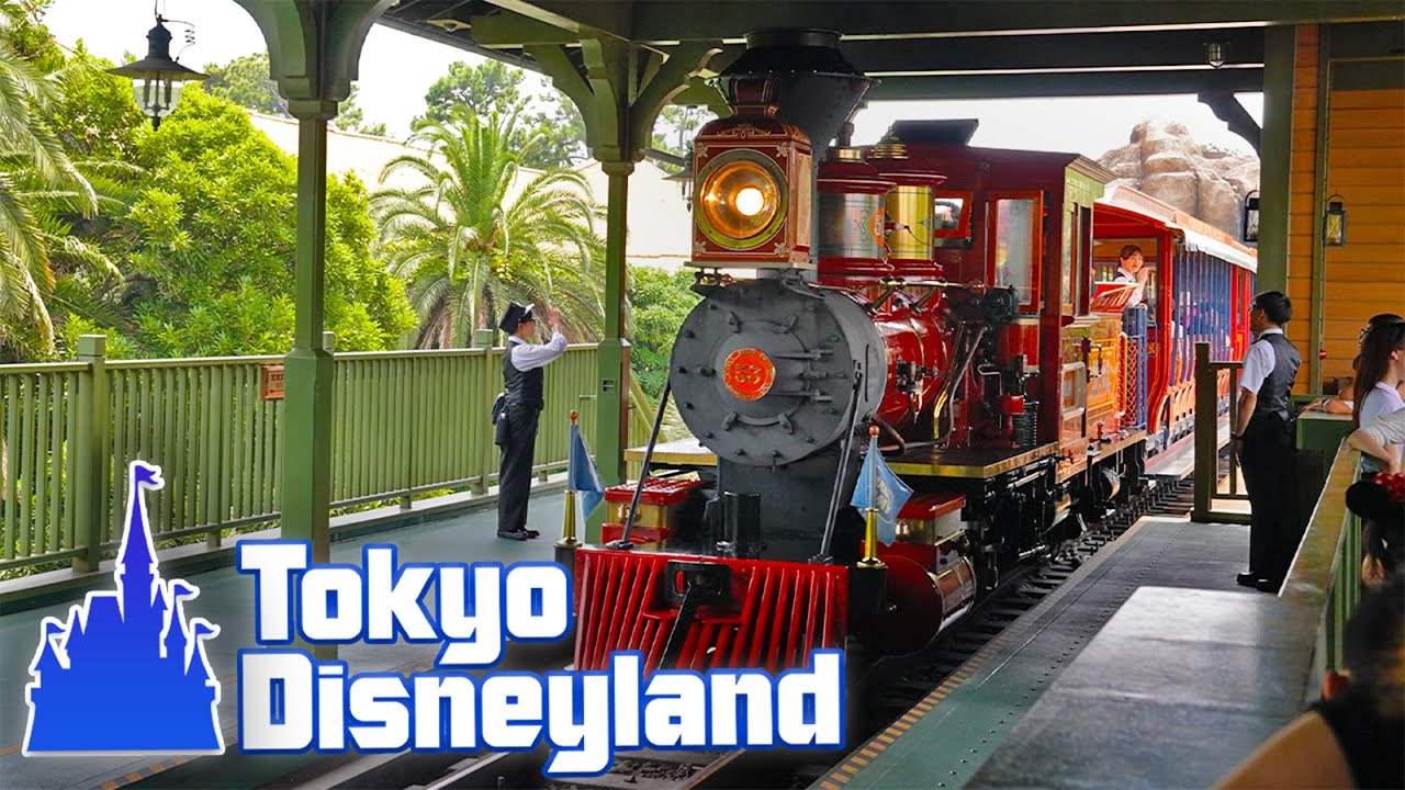 Western River Railroad - Tokyo Disneyland Train Ride [4K POV]