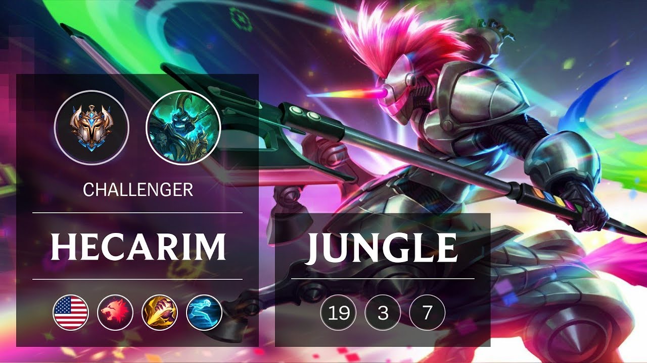 Hecarim Jungle vs Karthus - NA Challenger Patch 9.1