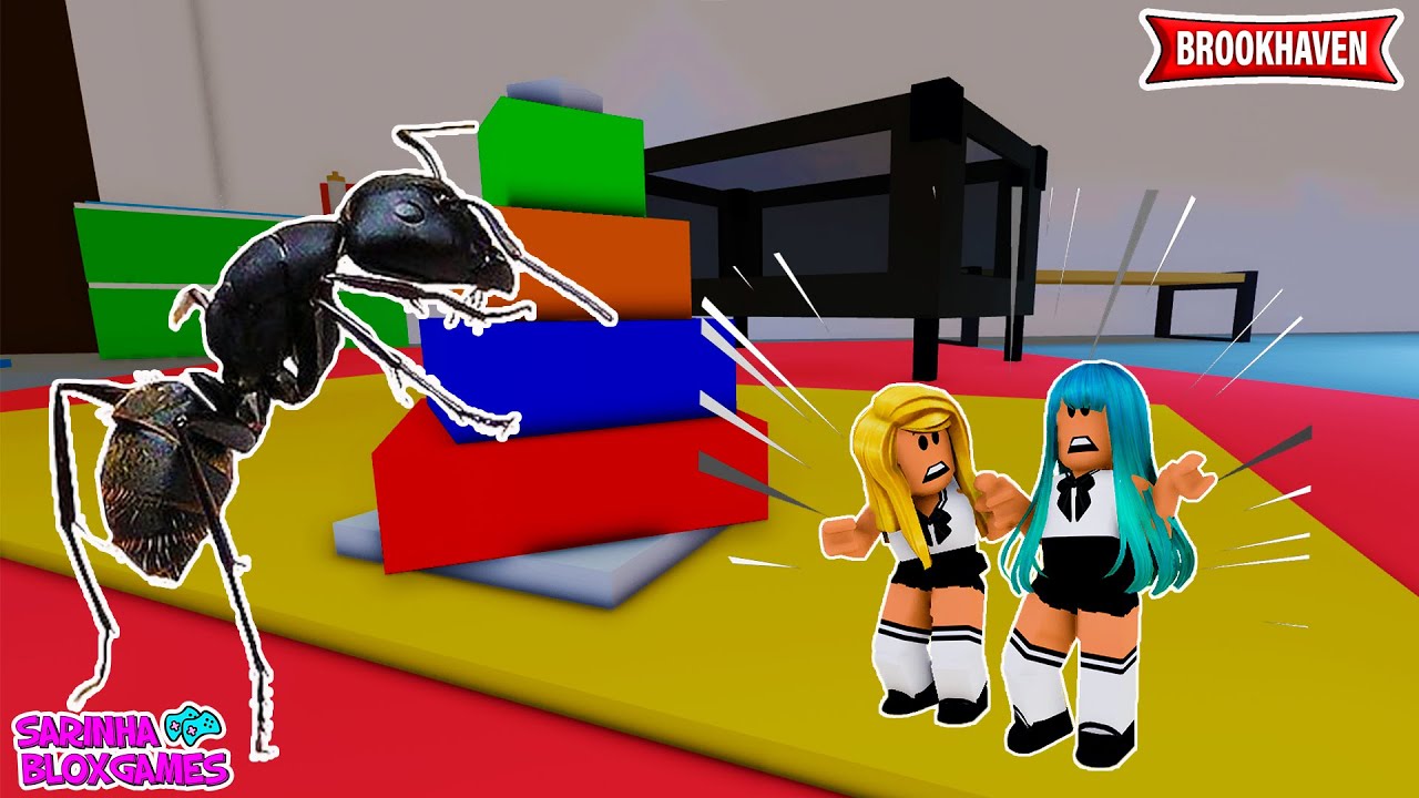AS CRIANÇAS ENCOLHERAM E QUASE SE DERAM MAL- HISTORINHA- BROOKHAVEN 🏡 RP | Roblox