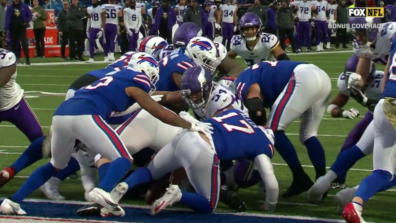 Bills FUMBLE at their own goal line & Vikings score MIRACLE TD