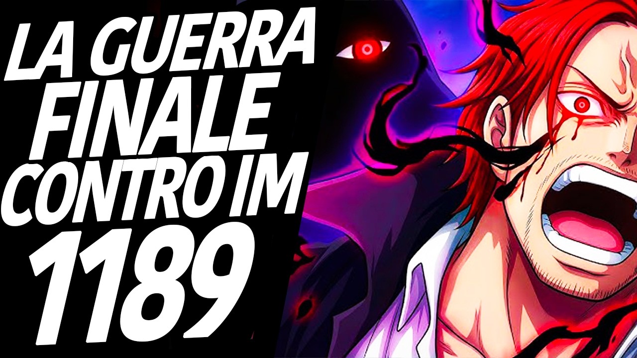 ONE PIECE 1189: RIVELAZIONE INCREDIBILE DI SHANKS! Cosa &egrave; SUCCESSO tra Loki e il Rosso?