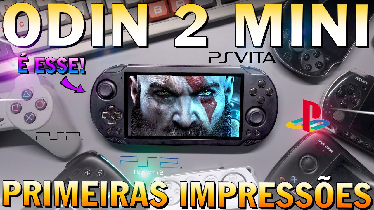 AYN Odin 2 MINI ! O MELHOR PlayStation PORTÁTIL de 2024