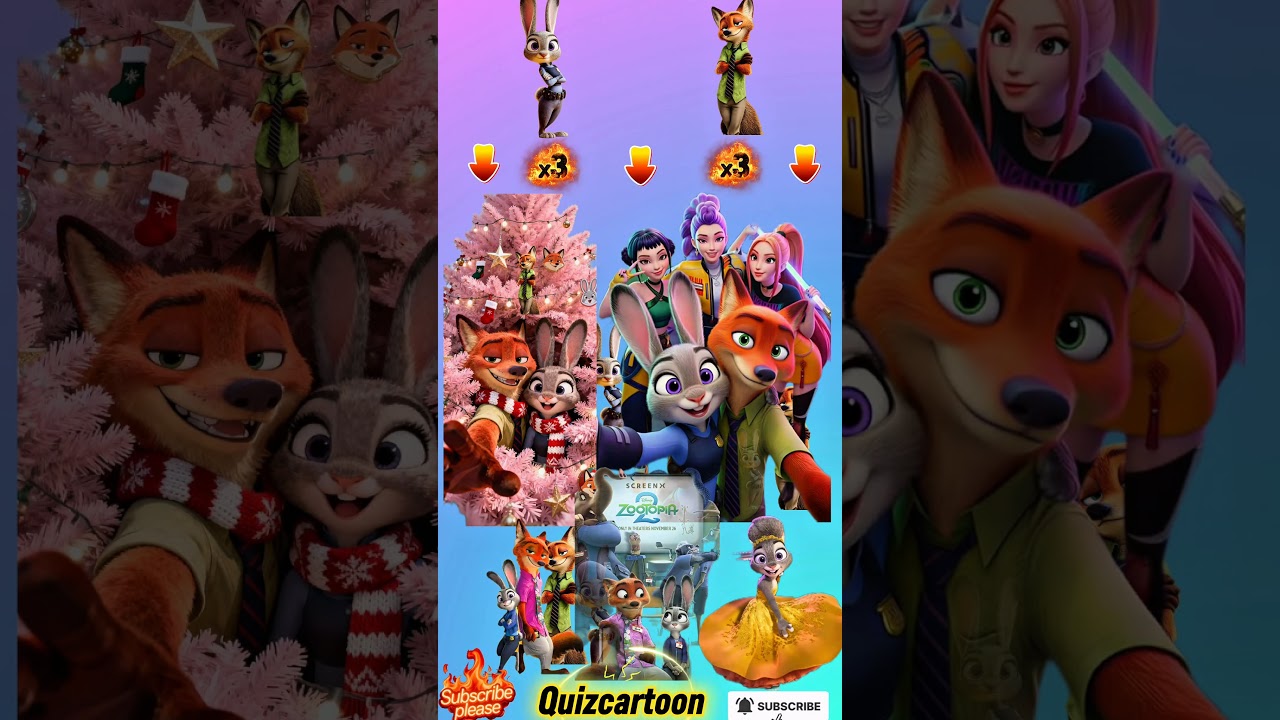 Zootopia, Find the odd 