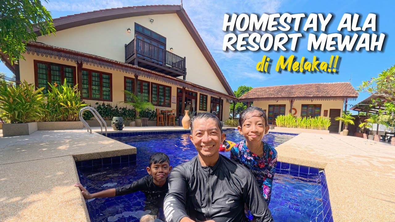 Homestay Tepi Pantai PALING BEST di Melaka!! | DAMAI 82 | 30 Pax | FULL REVIEW