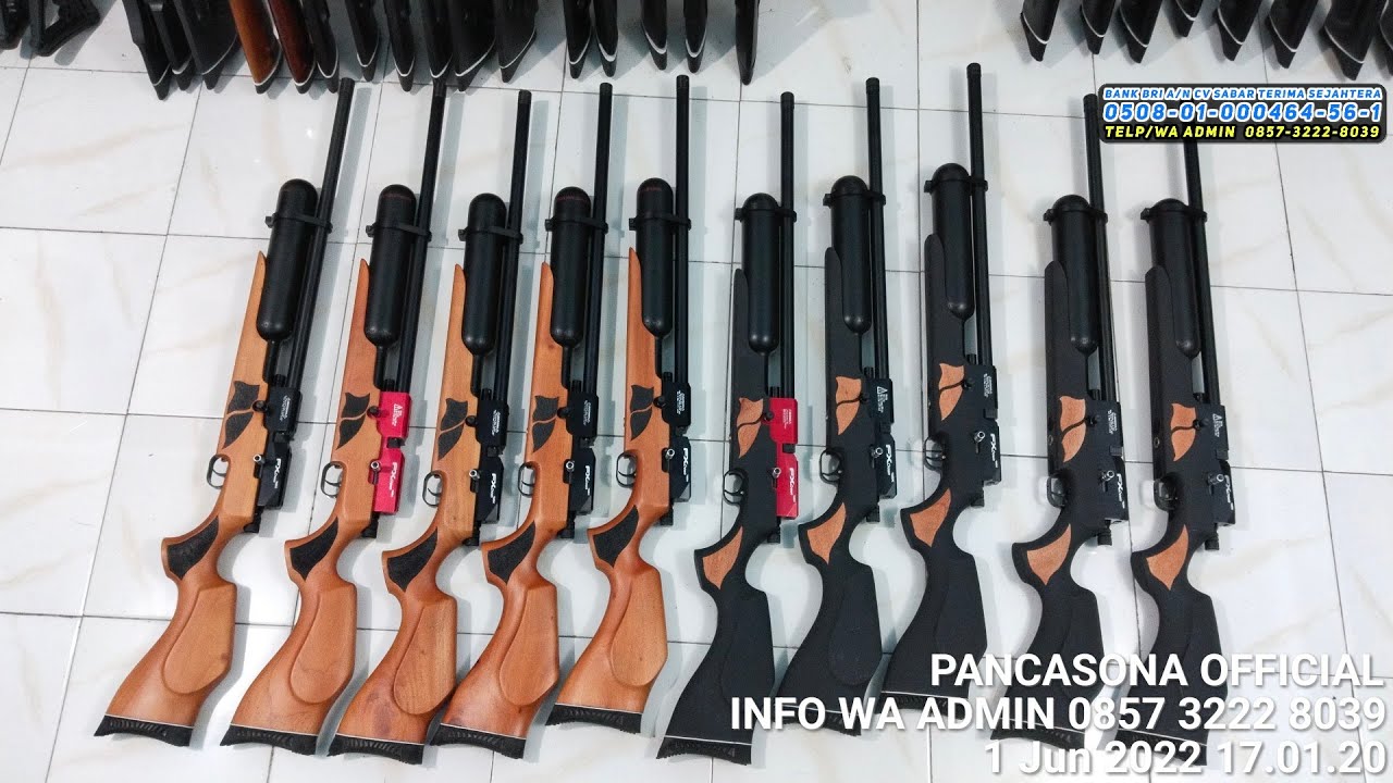 SENAPAN ANGIN PCP BOCAP FX CROWN HARGA MURAH !!!