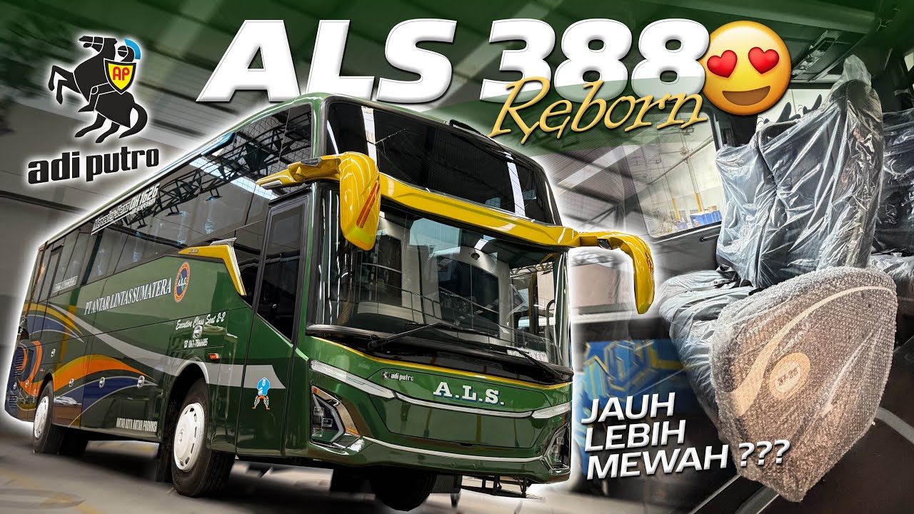 BUS BARU ALS, EXECUTIVE CLASS TAPI HEDON BANGET‼️ALS 288 Surabaya - Medan via Lintas Timur