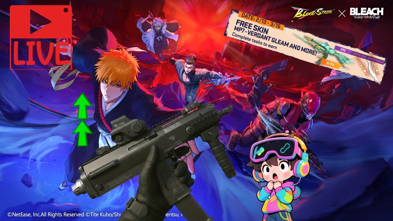 🔴[LIVE] MP7 Di Buff Dan Bakalan Dapat Skin Gratisnya? #bloodstrike #mediashareon #bloodstrikelive