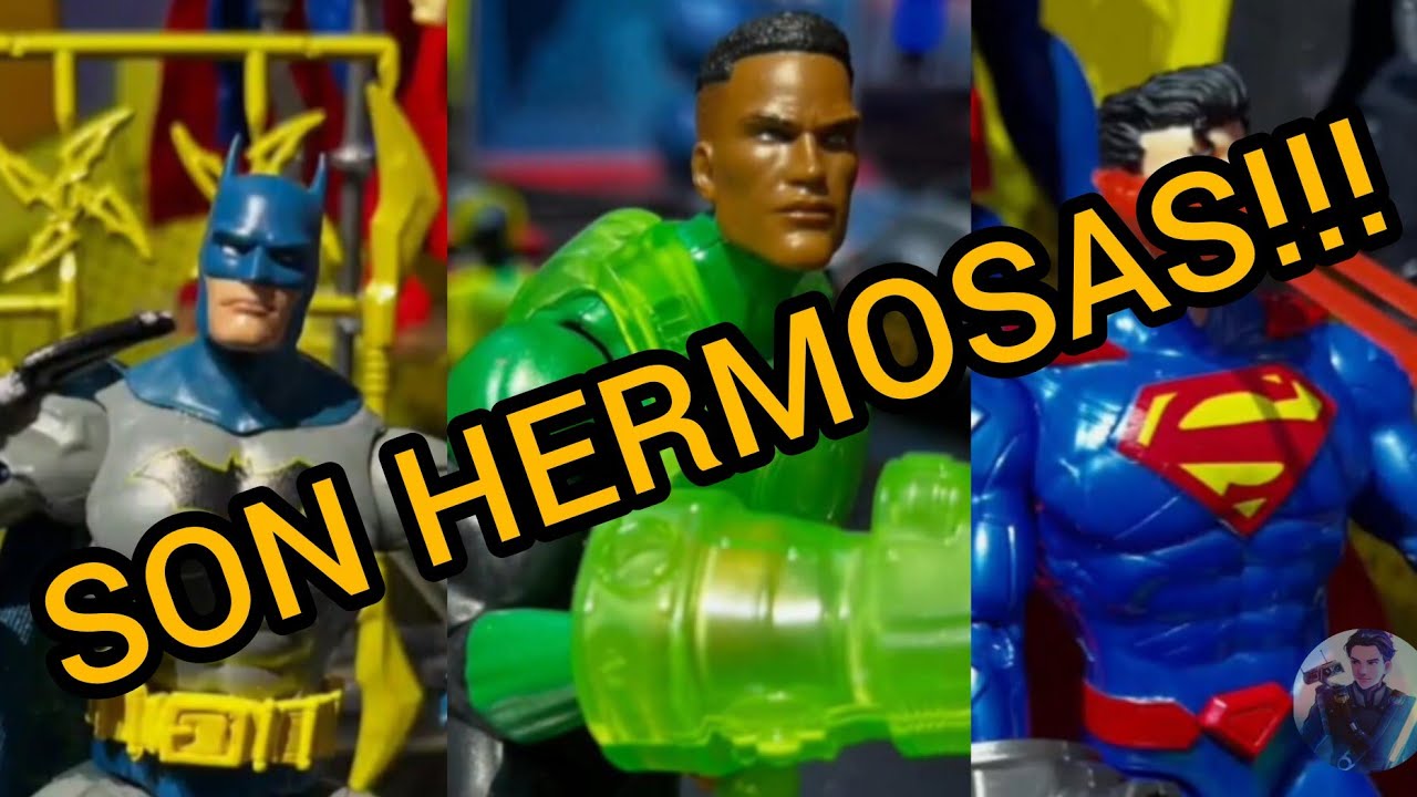 LAS NUEVAS FIGURAS DE ACCIÓN DE MATTEL CON DC COMICS #comics #mattel #DC 