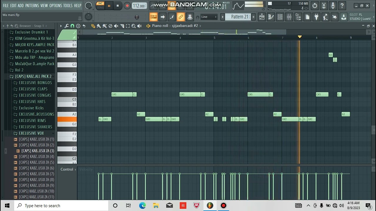 Sgija Like Nandipha 808, Officixl Rsa & Benzoo | Amapiano Tutorial 2023 + (FREE Vocal Sample Pack)😍⛽