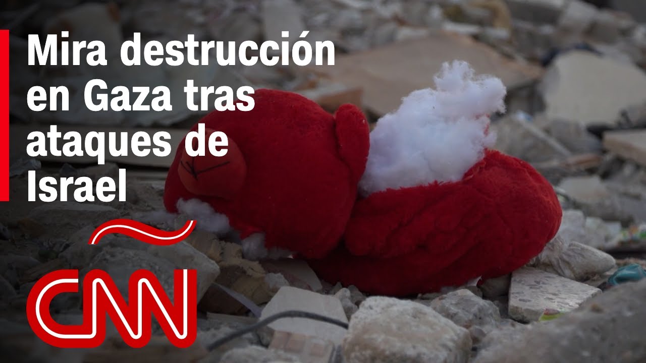 Mira la devastadora destrucción en Gaza tras los ataques de Israel