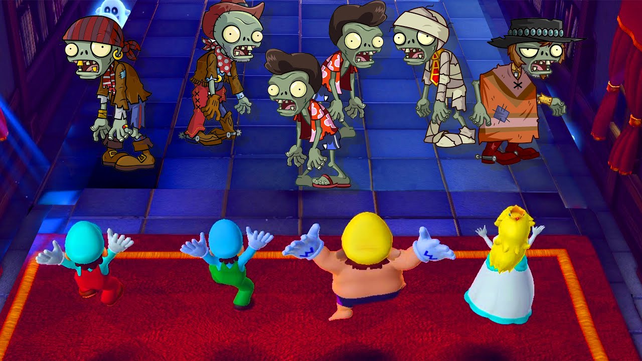 【マリオパーティ10】ミニゲーム ファニー  * マリオ vs ルイージ vs ワリオ vs ピーチ (最強CPU｢たつじん」) #marioparty10