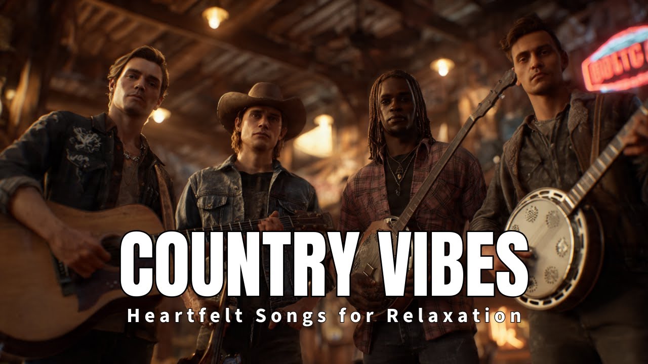 Relaxing 90s Country Music Playlist for Easygoing Background and Gentle Vibes