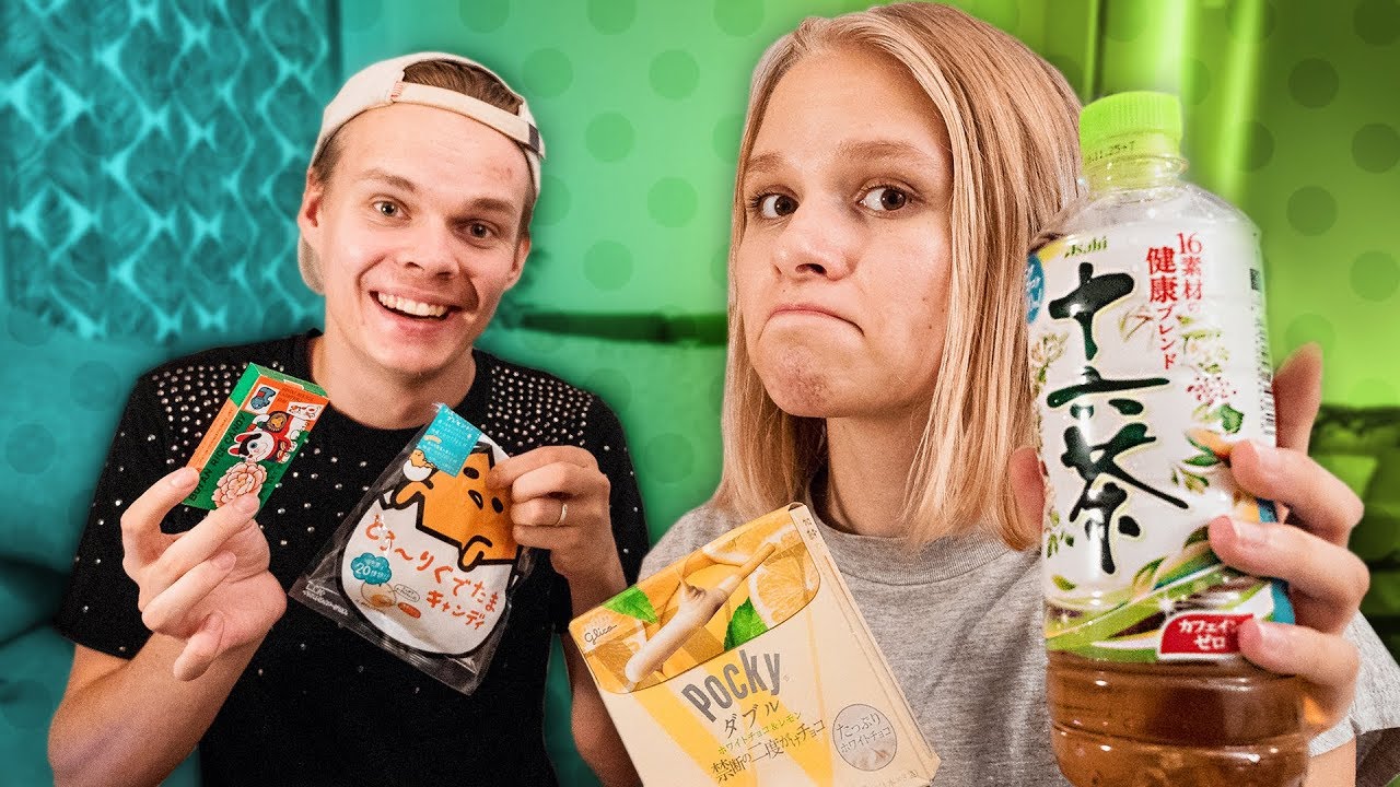 Testissä oudot Japanilaiset herkut! // Ft. Katriina