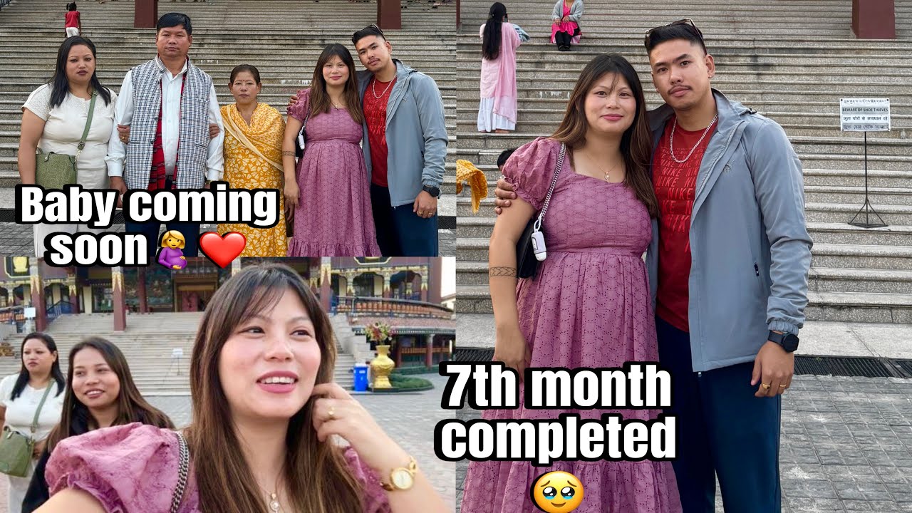 7TH MONTH COMPLETED🤰BABY KO LAGI BLESSING LINU KA PUGYO HAMI ?❤️