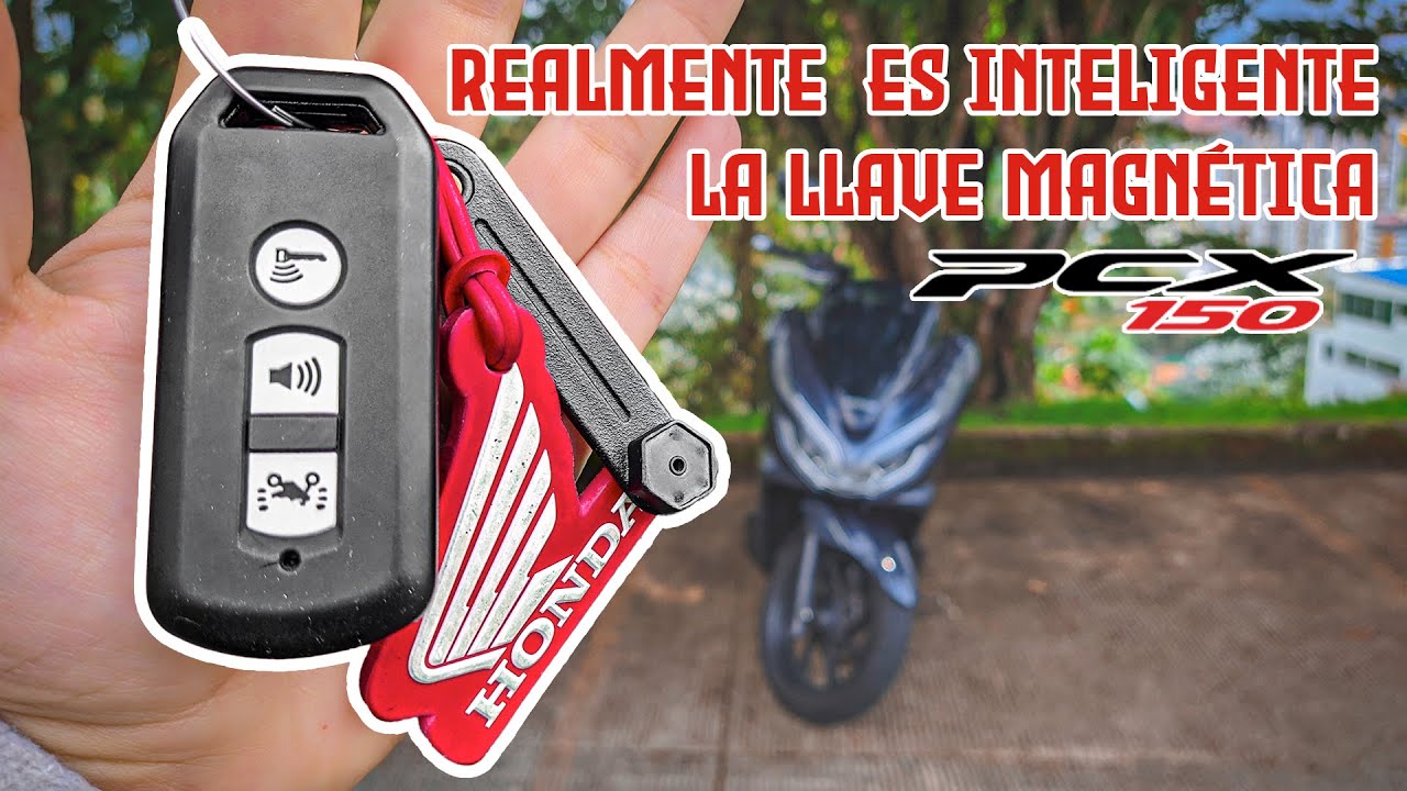 Todo sobre la llave magnética | SMART KEY DE TU HONDA PCX
