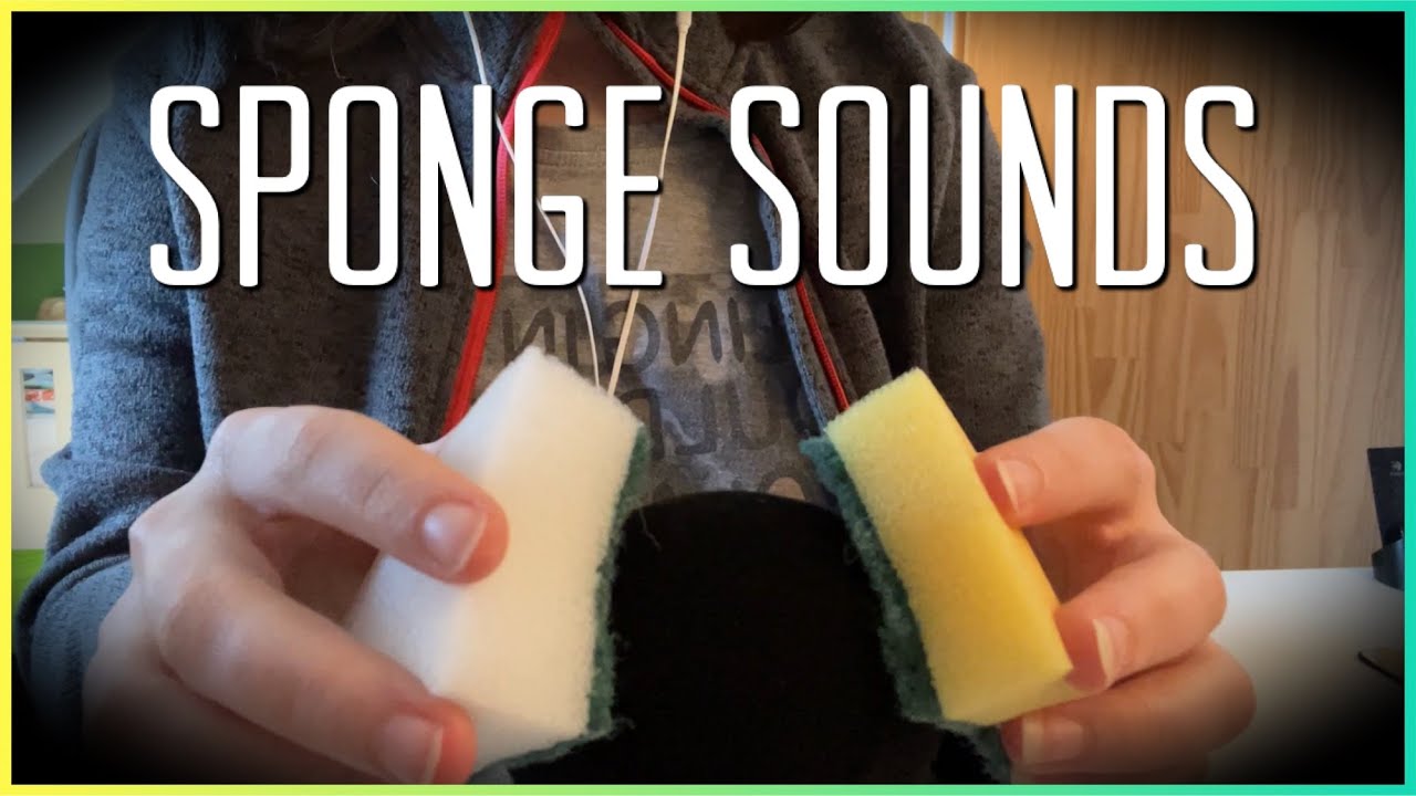ASMR Satisfying Sponge Sounds Assortment | No Talking