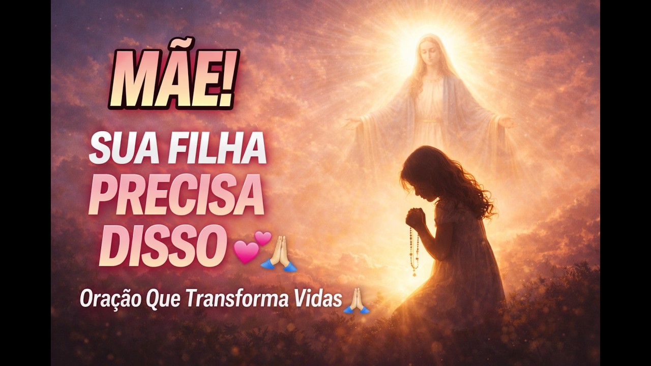 Toda MÃE de MENINA Precisa Fazer Esta Oração! 😢💕 | Consagração à Virgem Maria