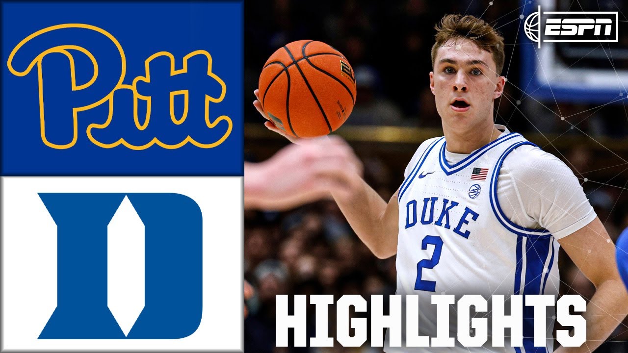 Pittsburgh Panthers vs. Duke Blue Devils | Full Game Highlights | ESPN College Basketball