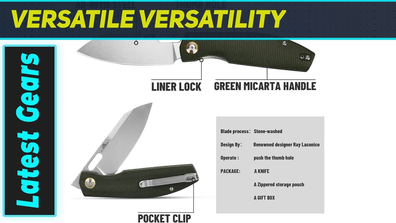 CJRB Ekko J1929: The Amazing EDC Knife You Need!