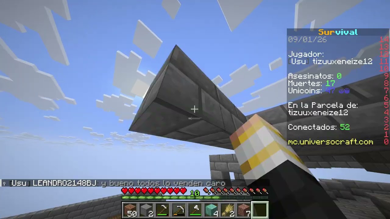 Haciendo el castillo de la Tizuu Crew