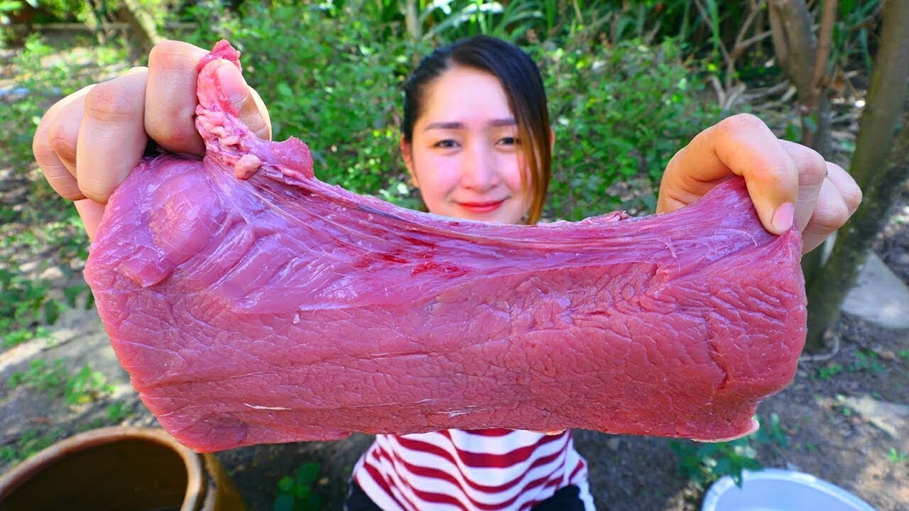 Yummy Beef Cooking Bell Pepper - Beef Cooking - Cooking With Sros