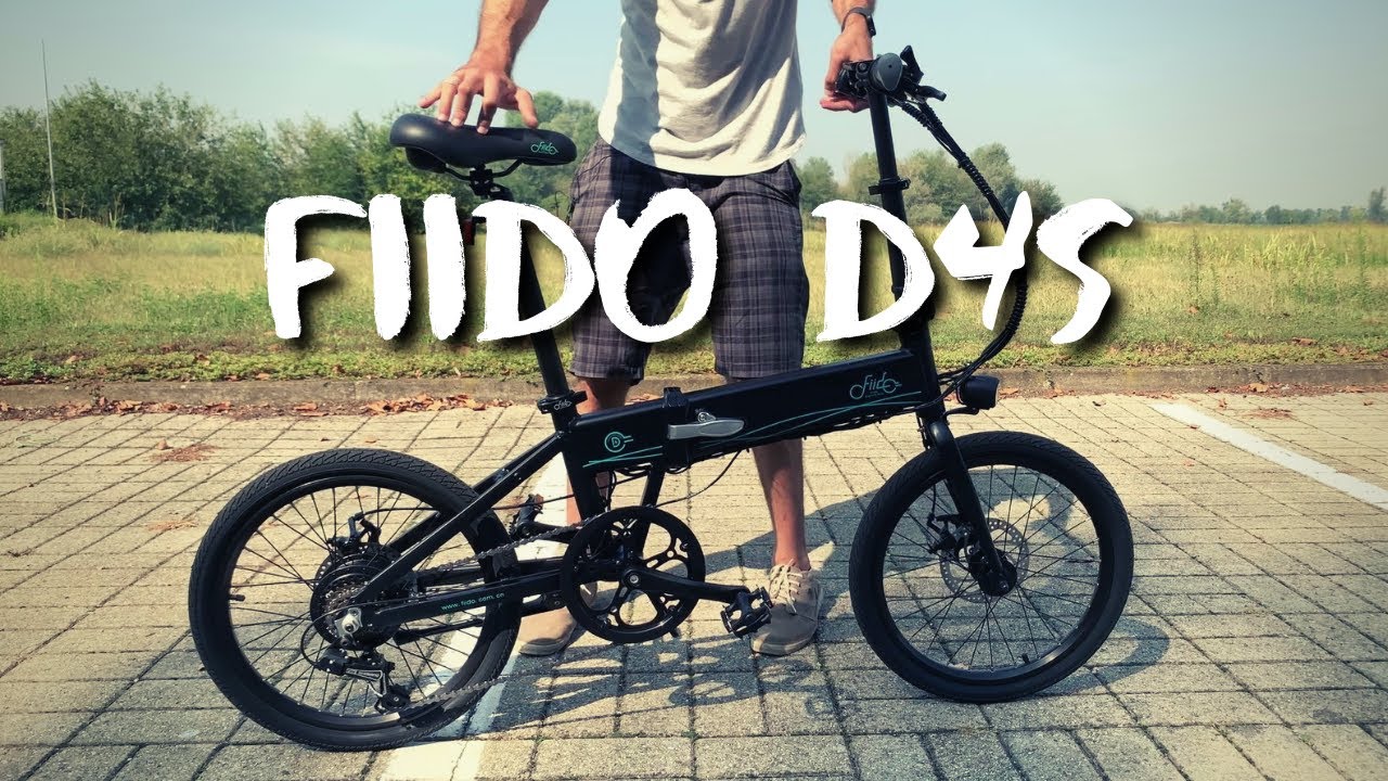 Fiido D4S: Assemble, Folding, Max speed, Max range, Mudguards (English subtitles)