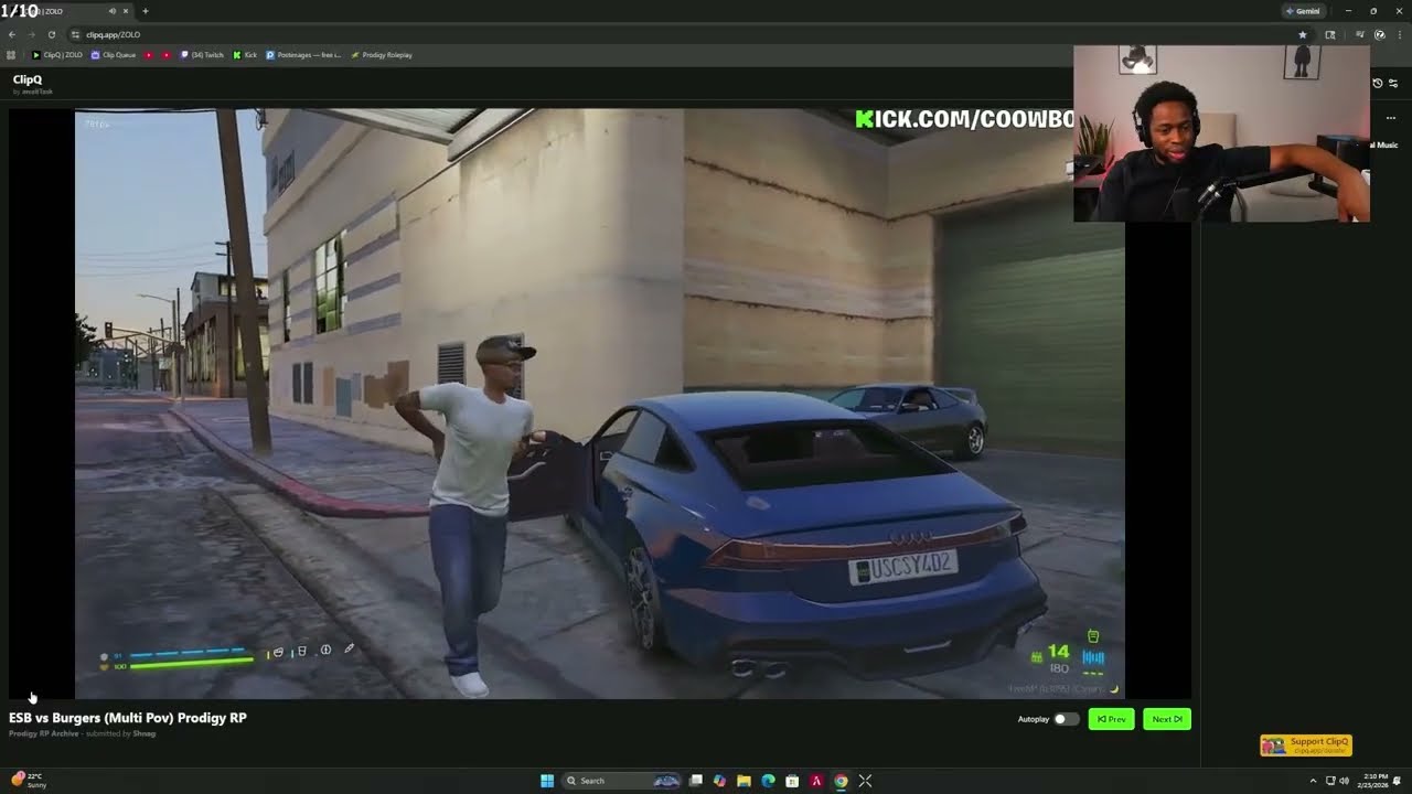 Zolo Reacts To ESB Vs Burgers In Cypress. | Prodigy 2.6 RP