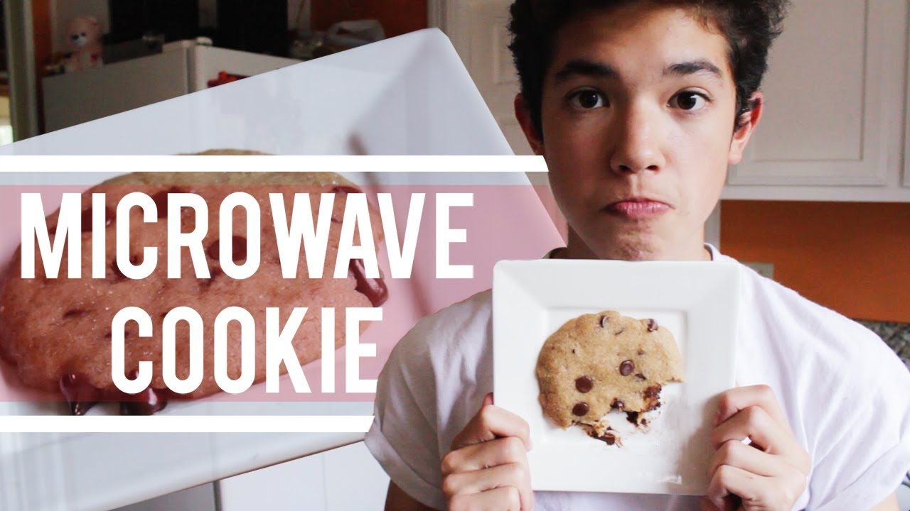 MICROWAVE Chocolate Chip Cookies !!! |Cooking W/ Conan