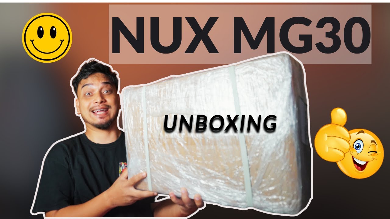 Распаковка и первые впечатления от NUX MG30 | Лучший бюджетный процессор мультиэффектов 2025 года