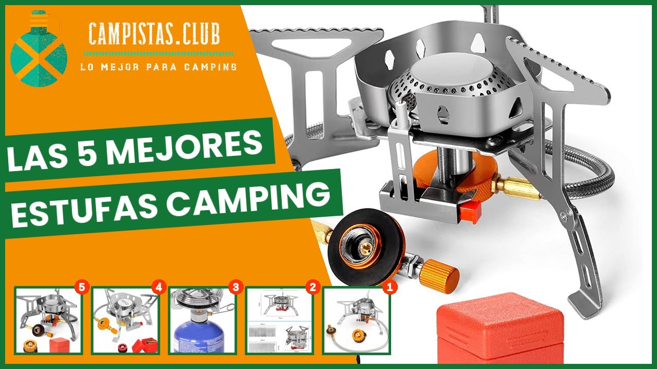 Las 5 mejores estufas camping