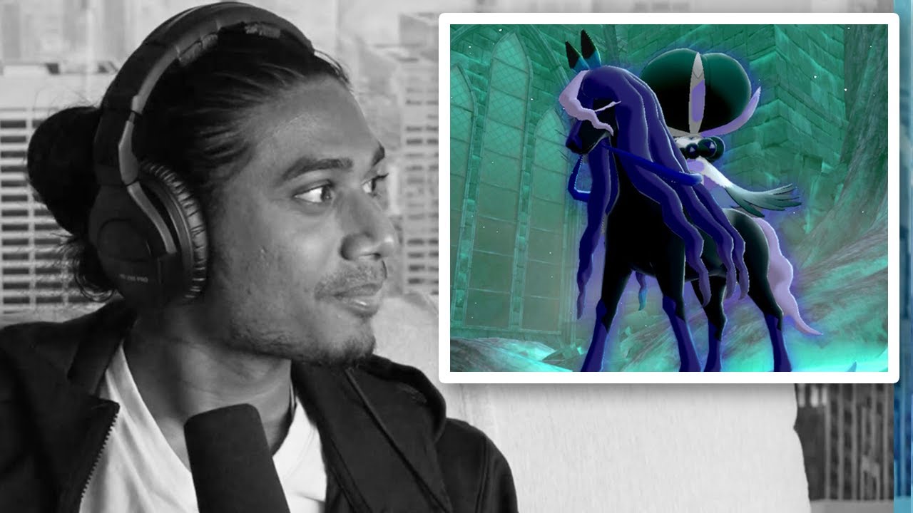 He learns Calyrex's lore for the first time