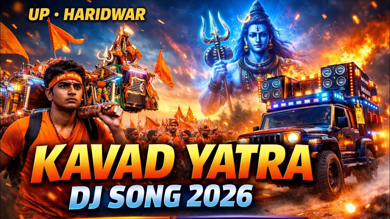 UP Haridwar Kavad Yatra 2026 | High Bass DJ Song | Bam Bam Bhole