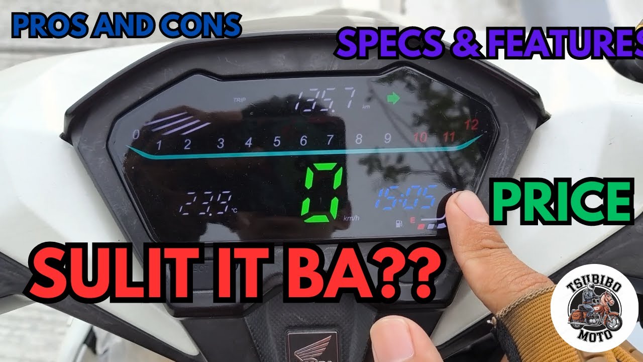 GUSTO MO ITONG PANEL NA TO? WATCH THIS: Digital Panel Replacement for Honda CLICK 125i/150i REVIEW