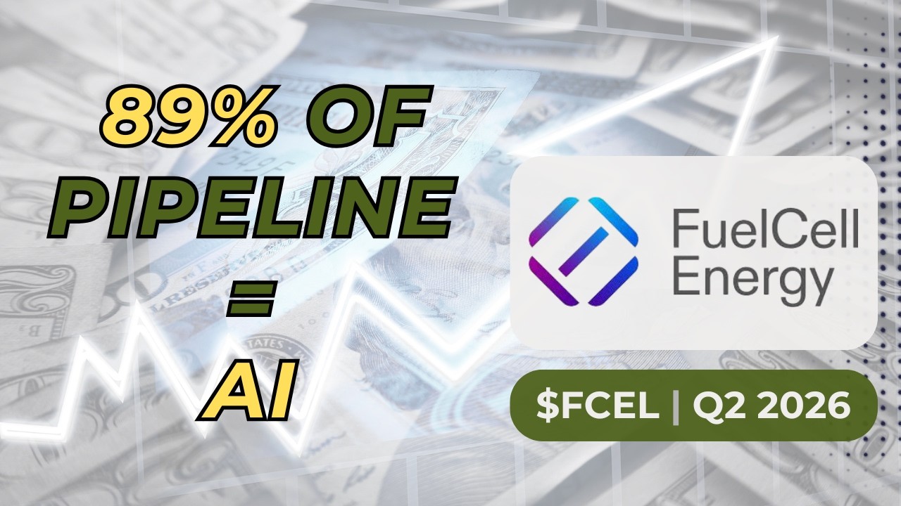 $FCEL FuelCell Energy Q2 2026 Earnings | AI Data Center's Driving Demand