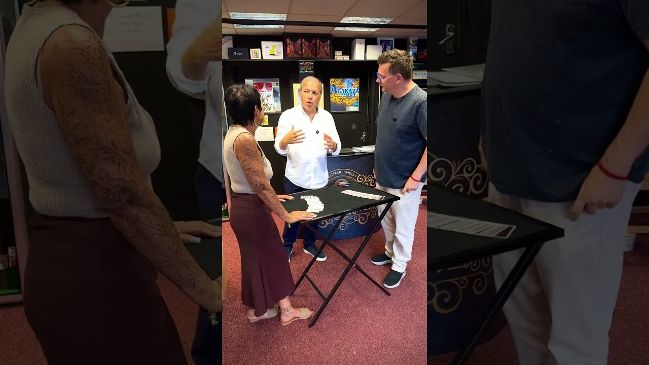 What happens in Vegas Magic Trick performed by Peter Nardi 