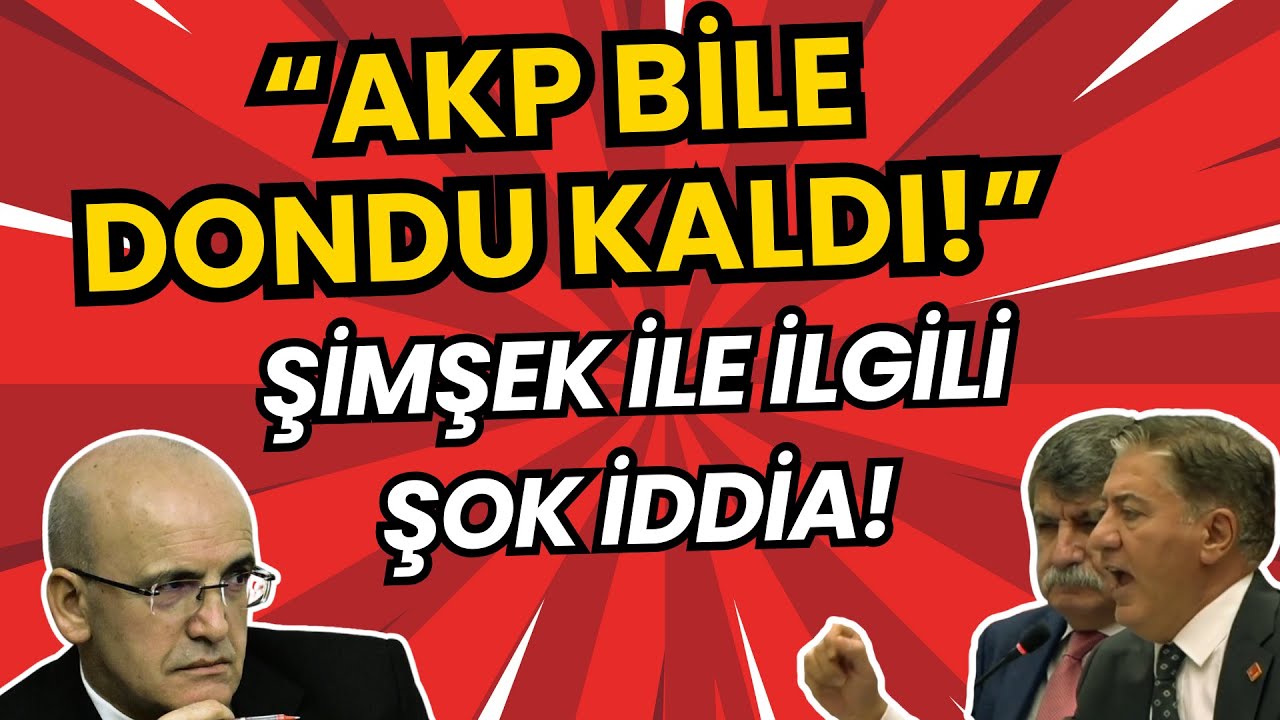 AKP bile dondu kaldı! Murat Emir’den Mehmet Şimşek’e bomba iddia!