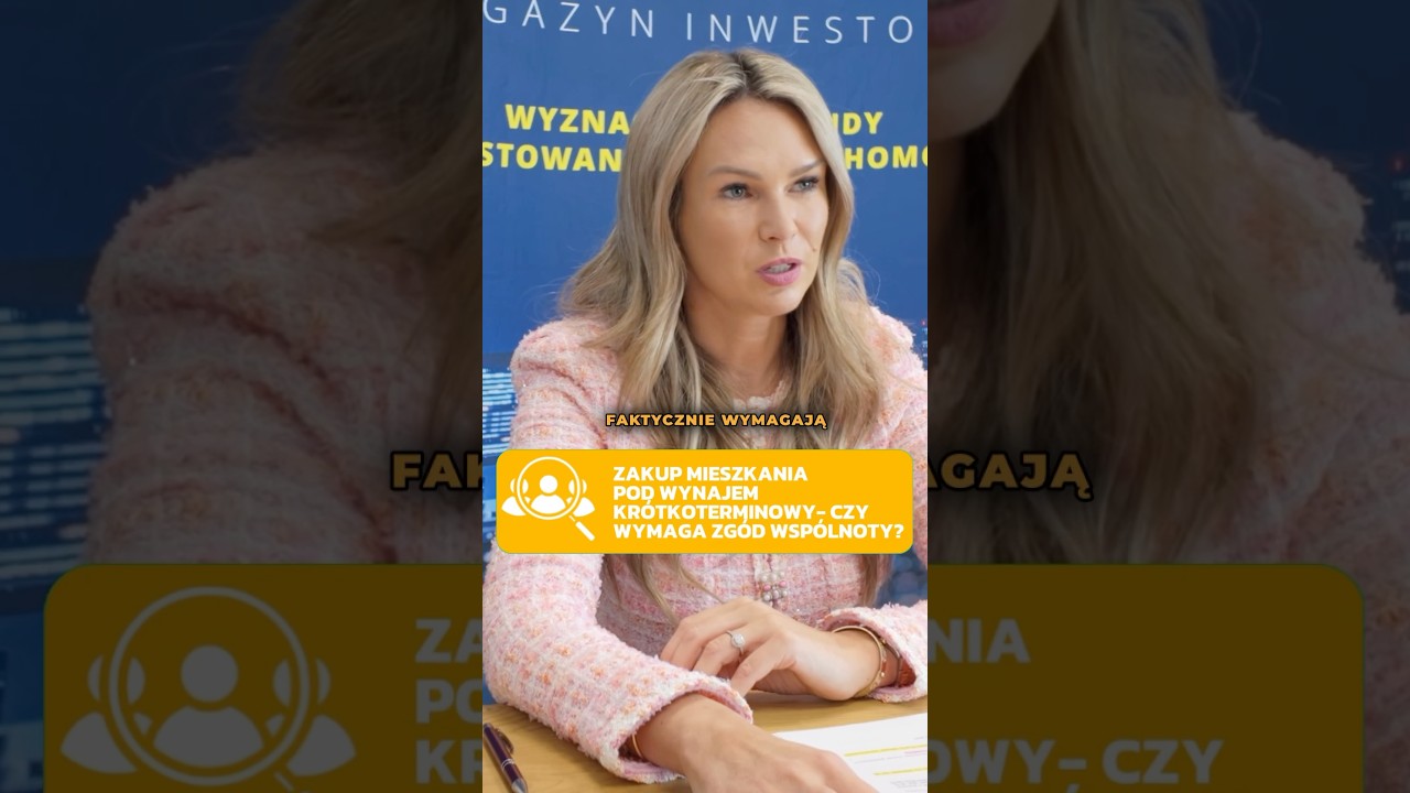 🤔 Zakup mieszkania pod najem krótkoterminowy - czy wymagana jest zgoda wspólnoty? 