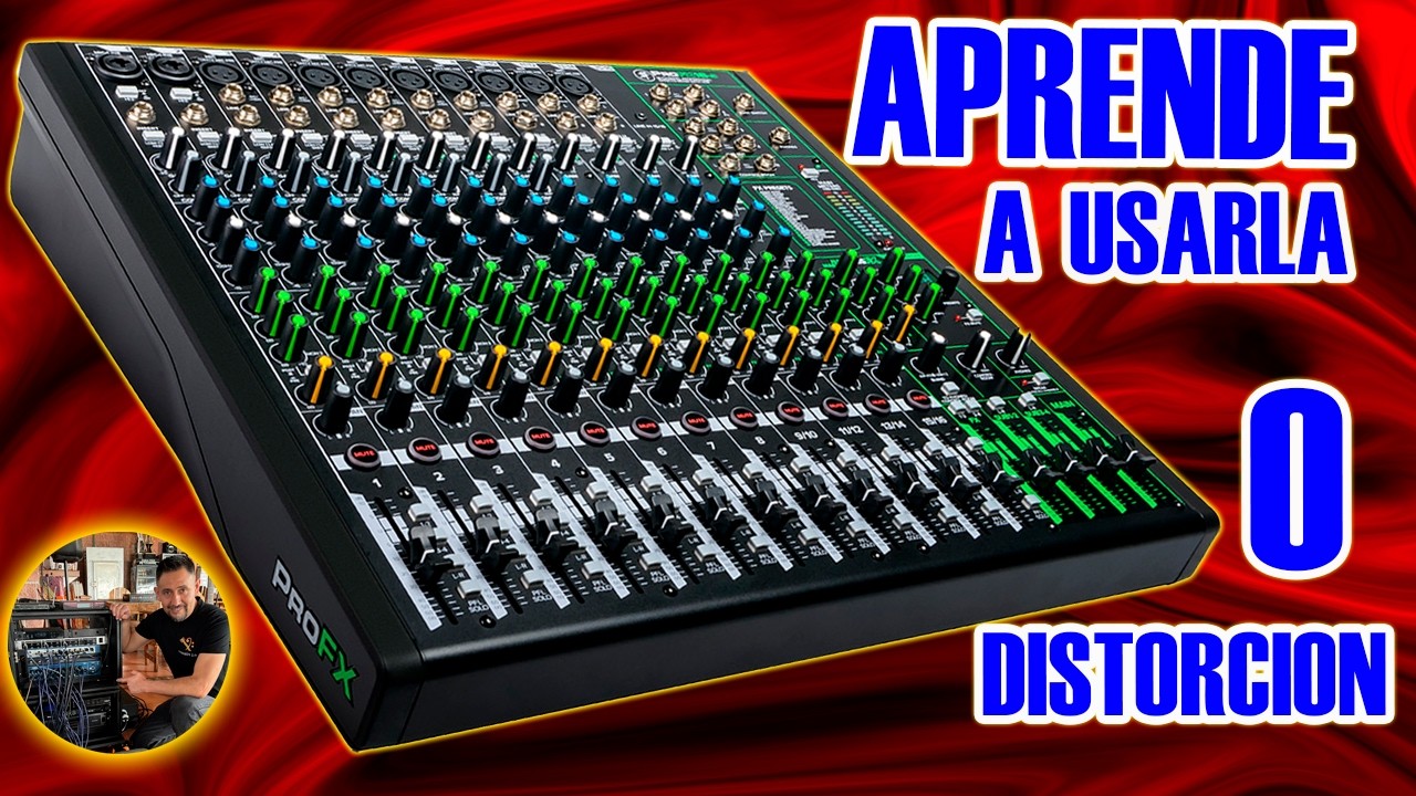 Como Aprender A Usar Una Mescladora An&aacute;loga De Audio Profesional