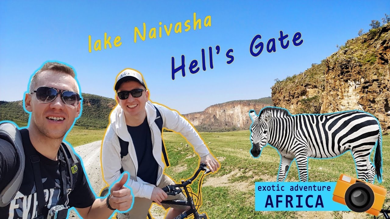 Exotic Adventure in Africa #3 – Lake Naivasha, bicycling in Hells Gate, Gorge hiking /2018 napisy PL