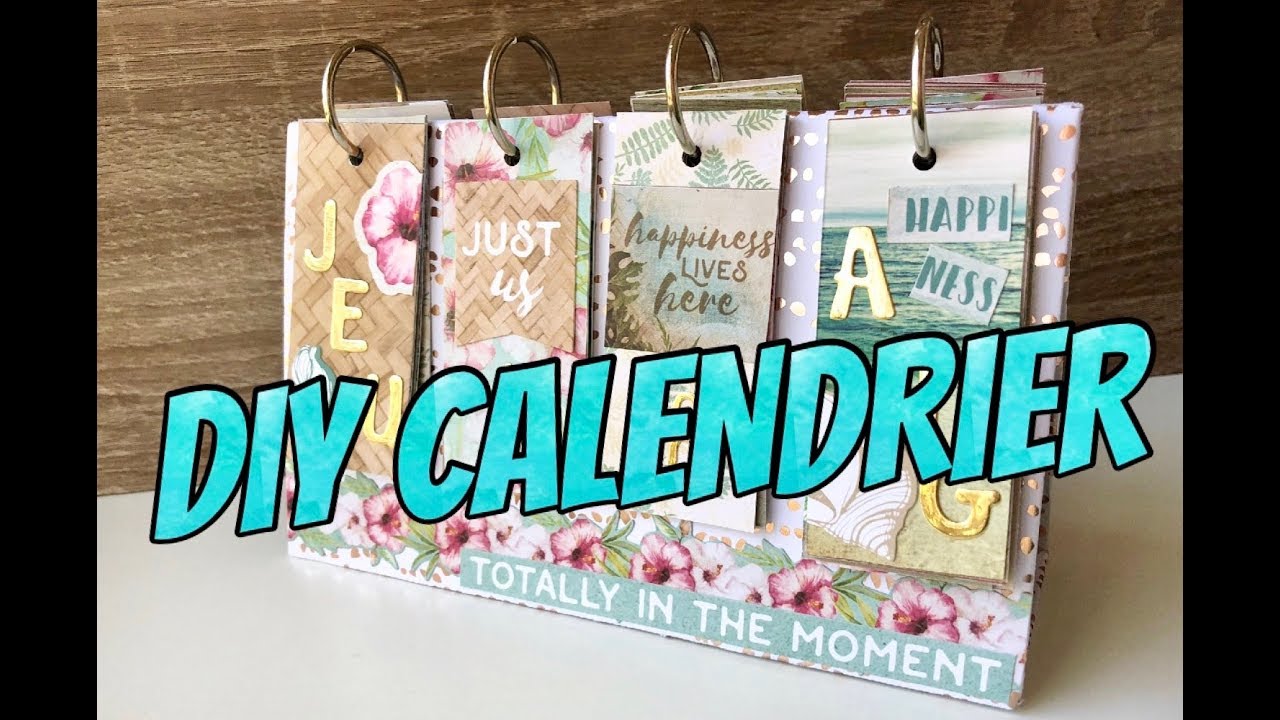 DIY CALENDRIER TROPICAL !