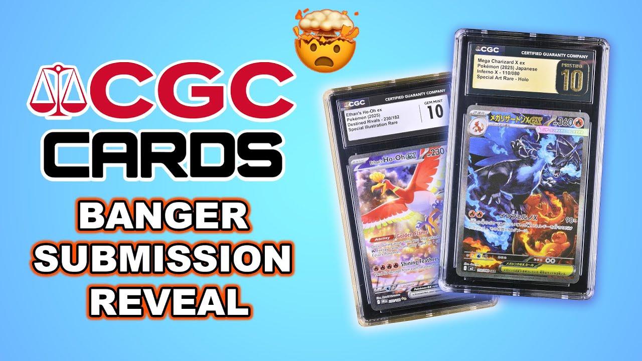 INSANE POKEMON CARD CGC SUBMISSION RETURN!!