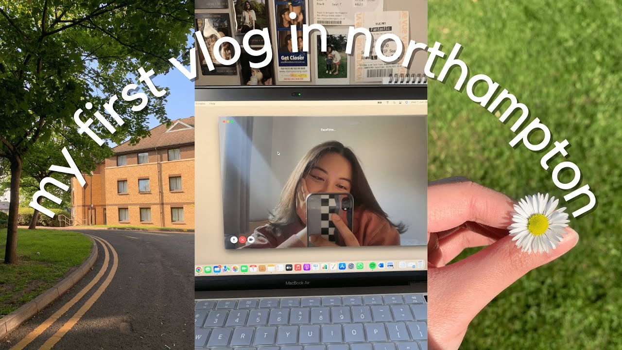 uni life in the uk 🇬🇧 - my first ever vlog in northampton! (grocery shopping + laundry + etc.)