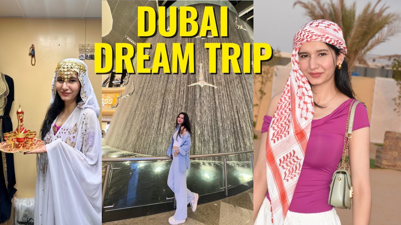 “Dubai Diaries🇦🇪✨ | Burj Khalifa, Desert Safari 🐪, Dubai Mall & Luxury Vibes”